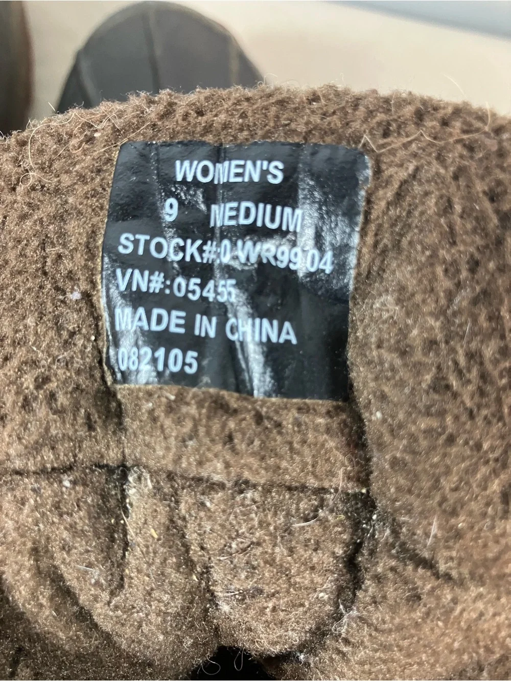 LL Bean Women's Primaloft Brown Duck Rain Boots Size 9 Med Waterproof Insulated